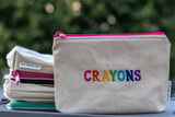 Crayons Zipper Pouch