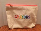 Crayons Zipper Pouch