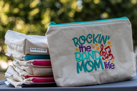 Band Mom Zipper Pouch