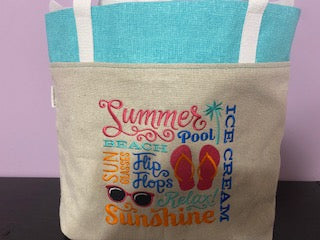 Summer Lovin' Square Tote