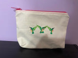 Hummingbird Trio Zipper Pouch