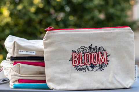 Bloom Zipper Pouch