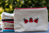 Lady Bug Trio Zipper Pouch