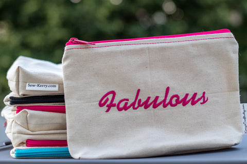 Fabulous Zipper Pouch