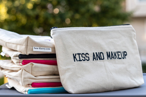 Kiss and Makaeup Pouch