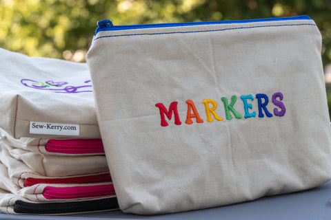 Markers Zipper Pouch