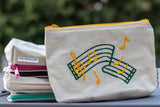 Music Staff Zipper Pouch