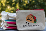 Taco Zipper Pouch