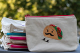 Taco Zipper Pouch