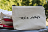 Vampire Teabags Zipper Pouch