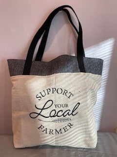 Support Your Local Farmer Tote Bag