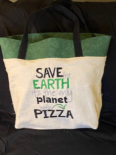 Save the Earth Tote Bag