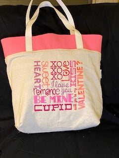 Words of Love Tote Bag